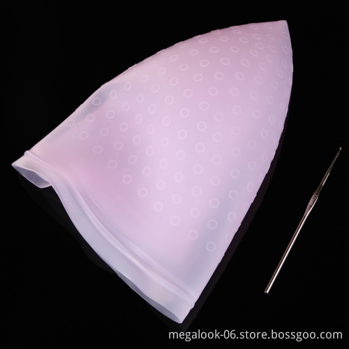 Wholesale Professional Salon hair Coloring Silicone Hair Highlighting Dye Tipping Cap